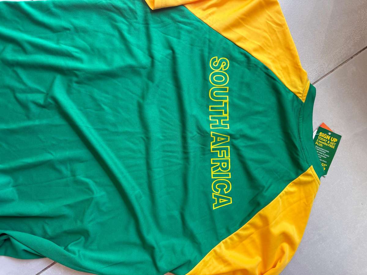 Cricket Shirt - 2015 South-Africa Cricket World Cup Shirt (With tags)