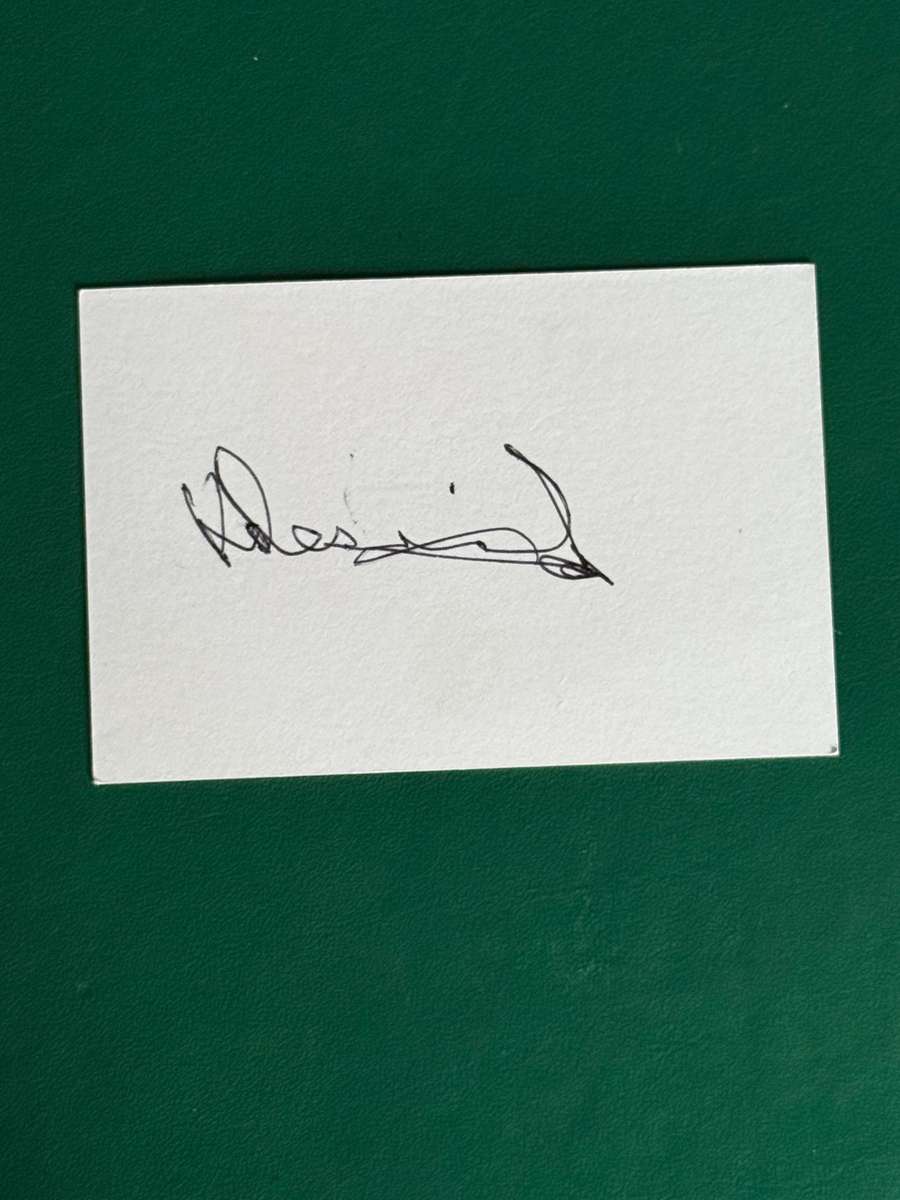 Rugby Autograph - Ken Resnick (Transvaal Rugby)
