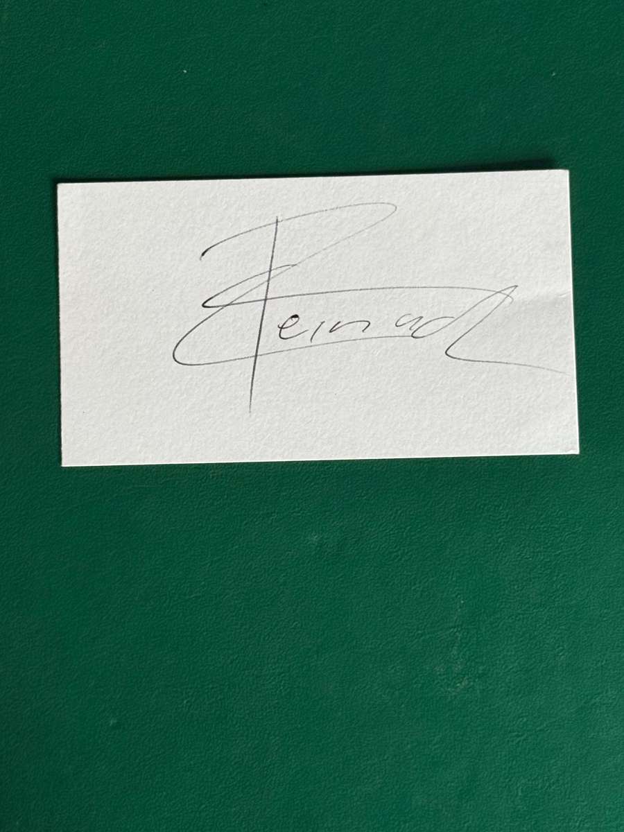 Rugby Autograph - Cobus Reinach (Springbok Nr864)