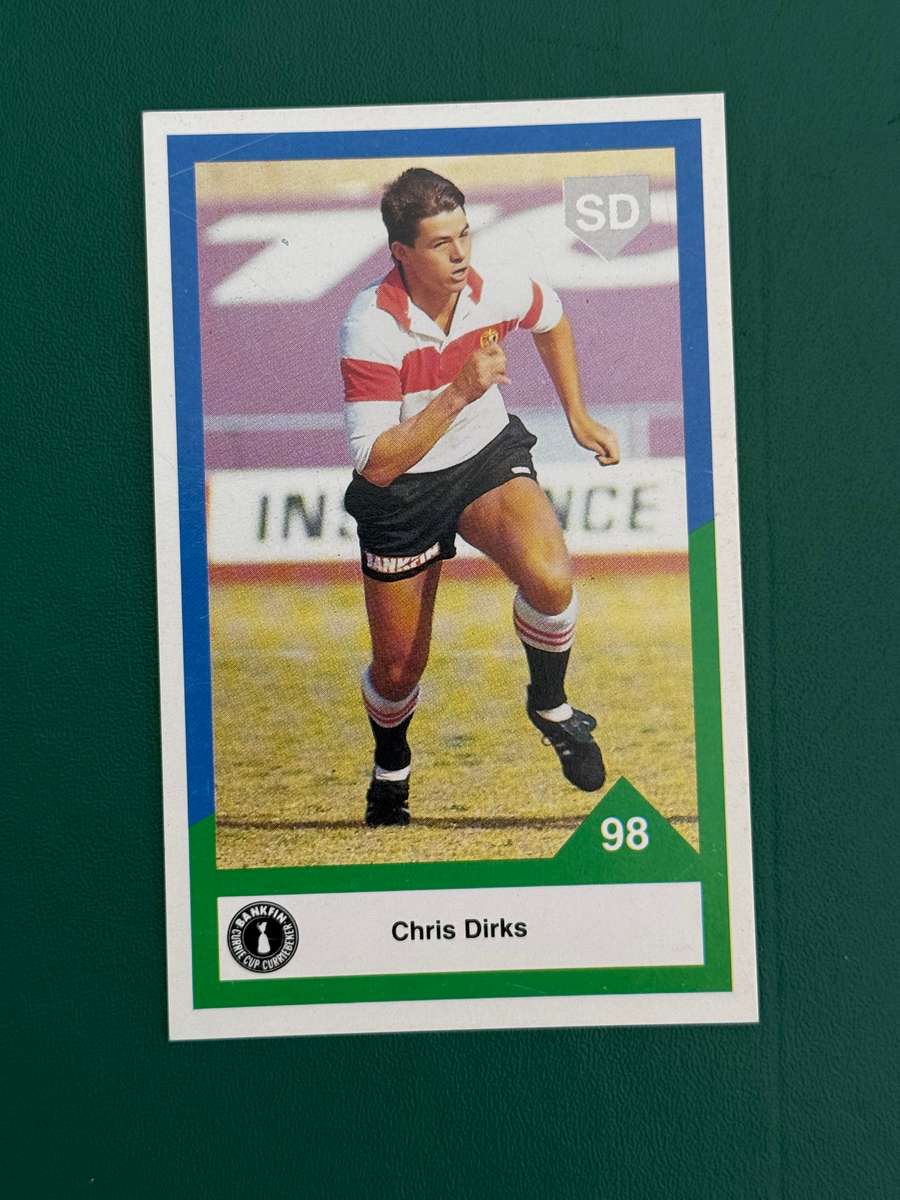 Rugby Card - Chris Dirks 1992 Sports Deck Rugby Card Nr98