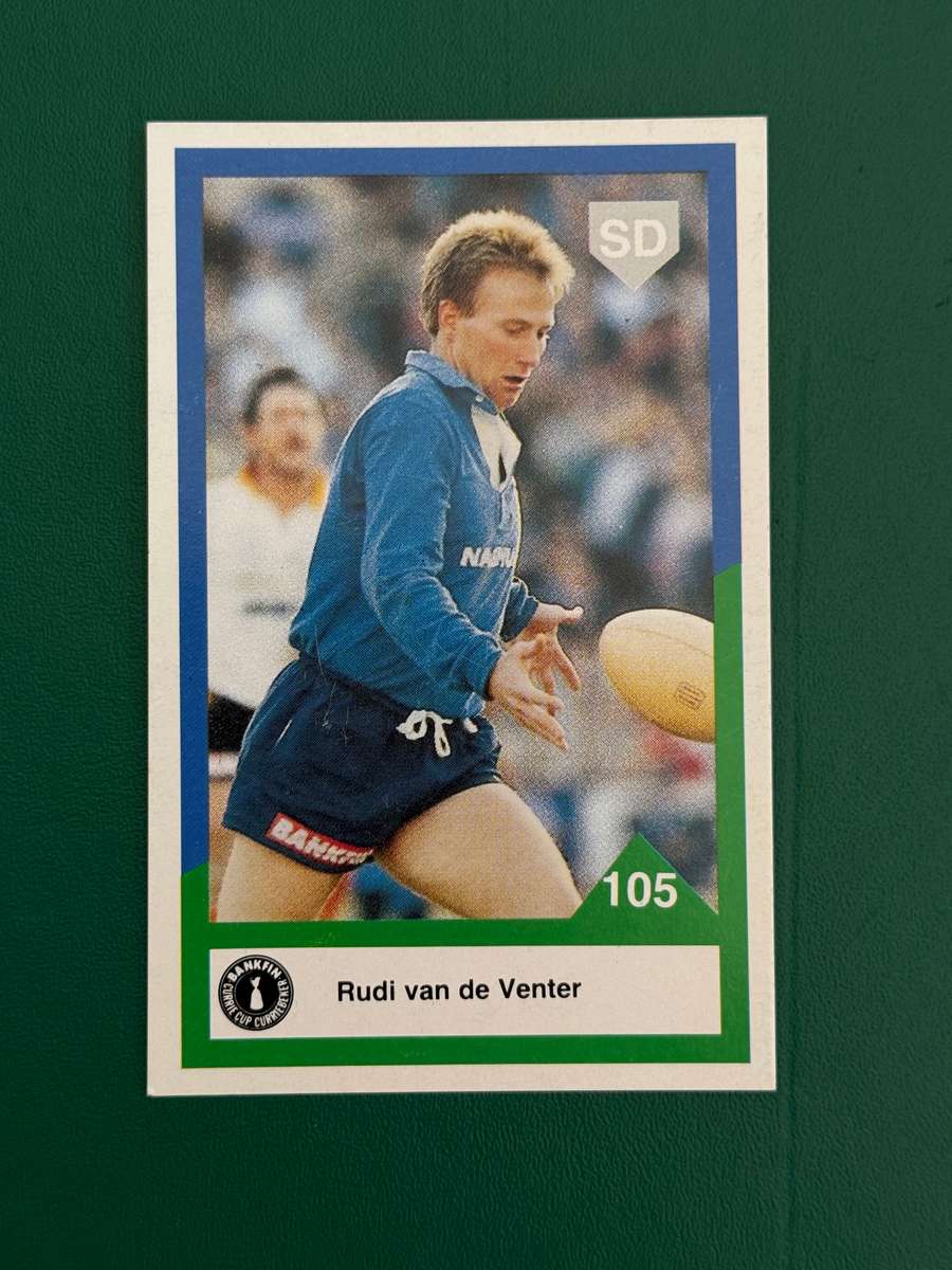 Rugby Card - Rudi van de Venter 1992 Sports Deck Rugby Card