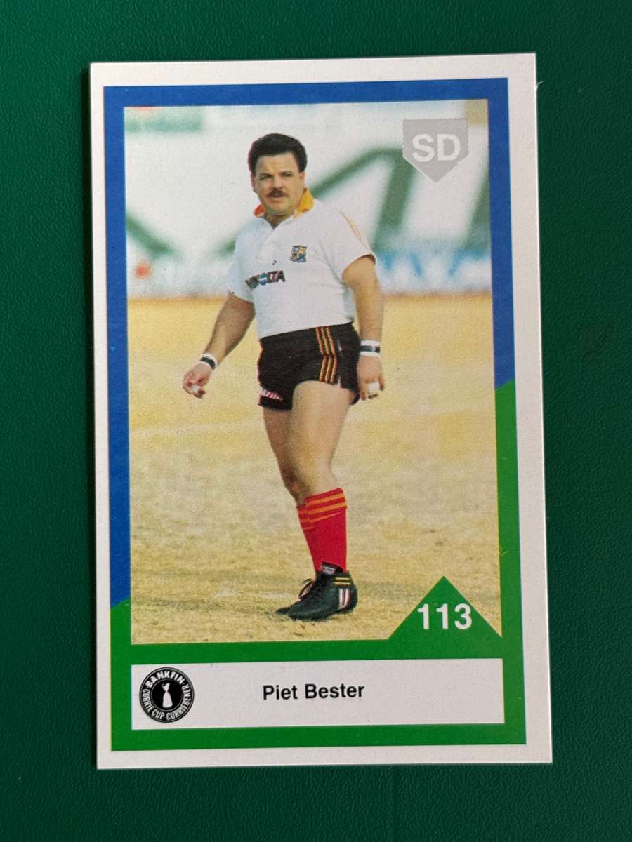 Rugby Card - Piet Bester 1992 Sports Deck Rugby Card (Nr113)