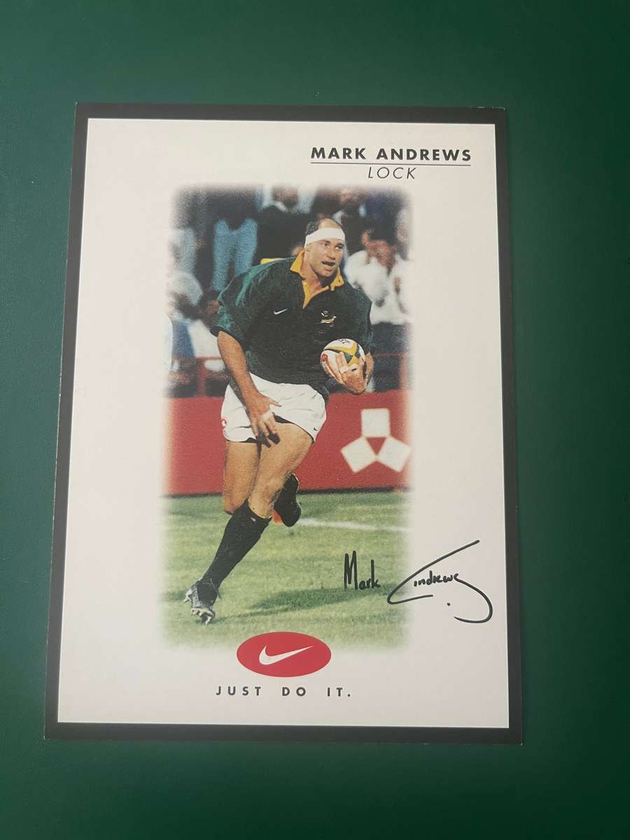 Rugby Card - Mark Andrews 1999/2000 Nike Rugby Card