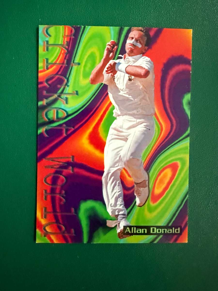 Cricket Card - Alan Donald 1996 Sports Deck Cricket Card