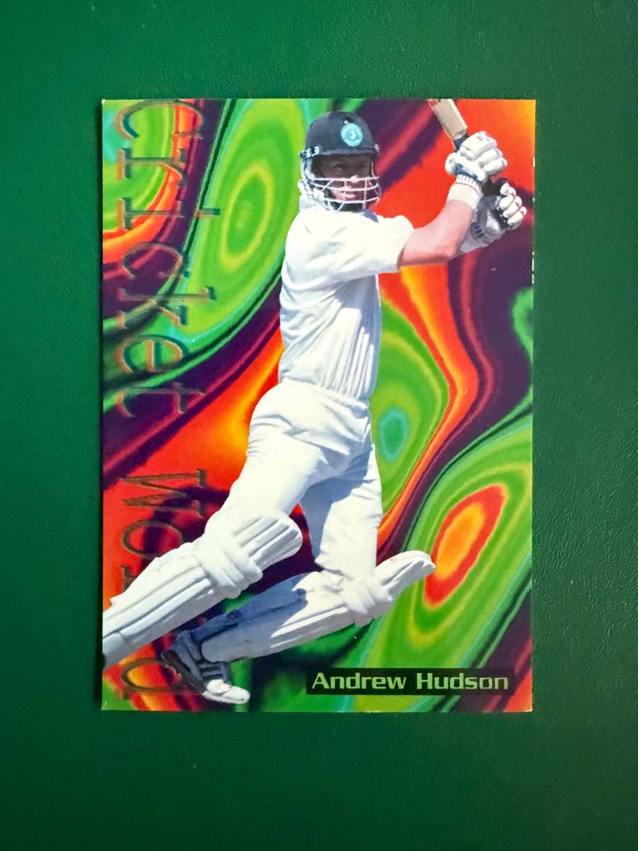 Cricket Card - Andrew Hudson 1996 Sports Deck Cricket Card