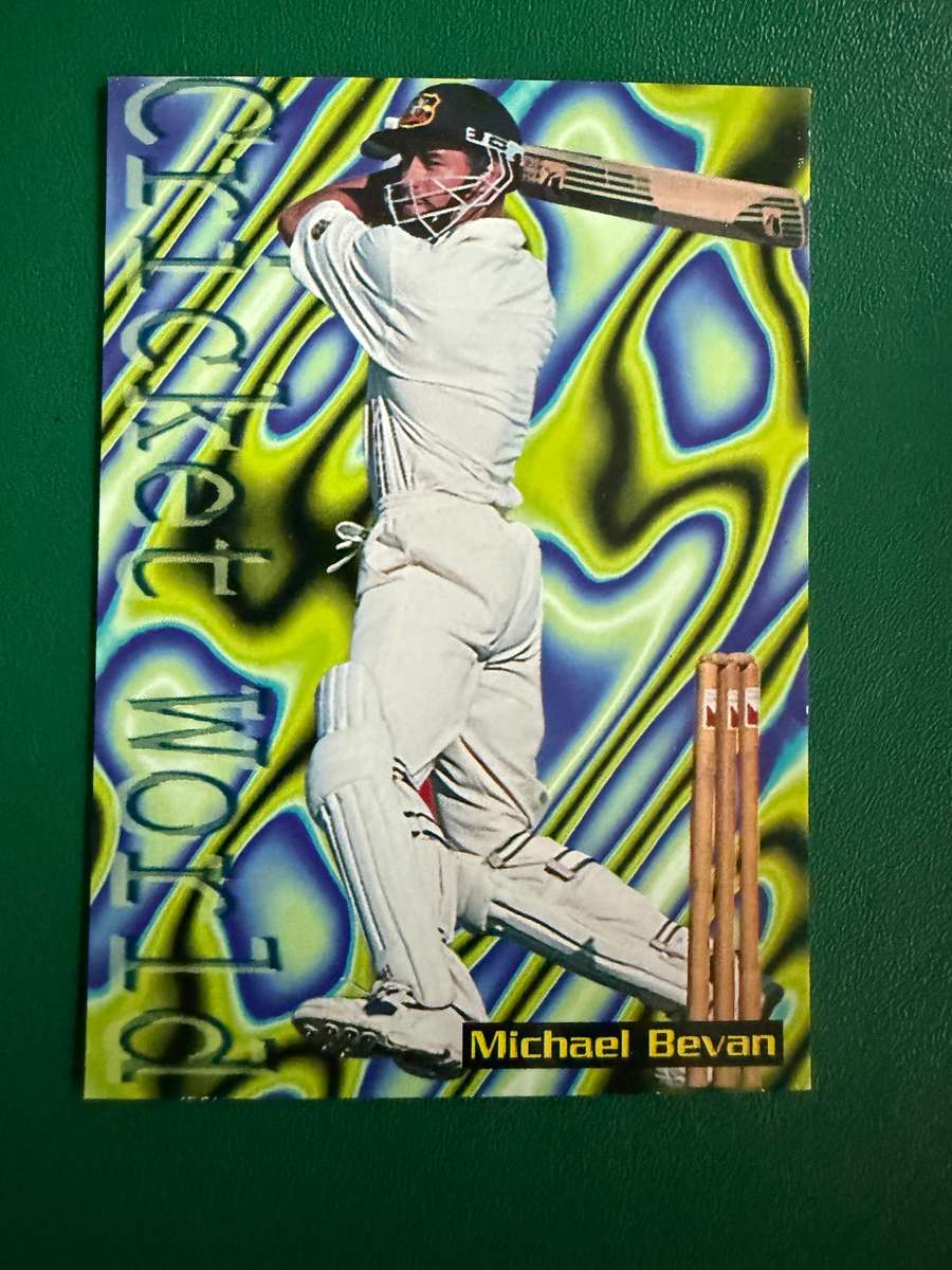 Cricket Card - Michael Bevan 1996 Sports Deck Cricket Card