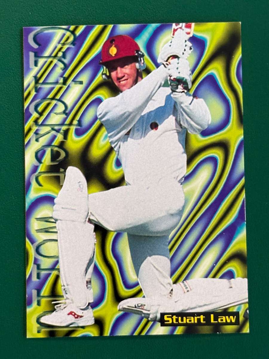 Cricket Card - Stuart Law 1996 Sports Deck Cricket Card