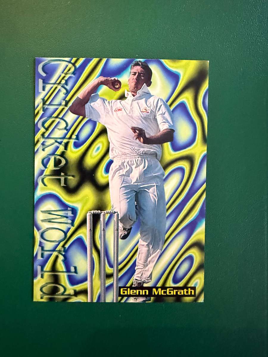 Cricket Card - Glenn Mcgrath 1996 Sports Deck Cricket Card