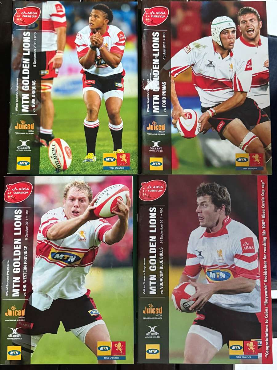 Rugby Programmes - 12 * Rugby Programmes