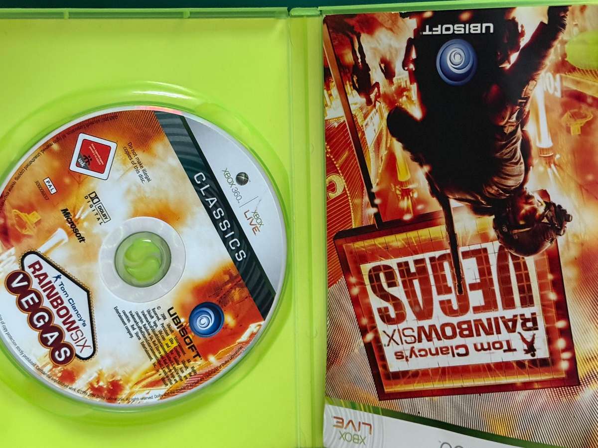 Retro Game - XBox360: Tom Clancys Rainbow Six Vegas