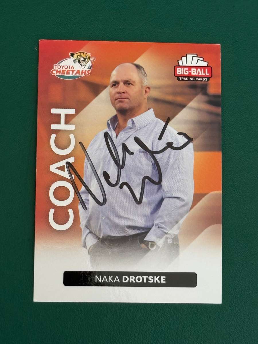 Rugby Card - *SIGNED* Naka Drotske 2012 Big Ball Rugby Card