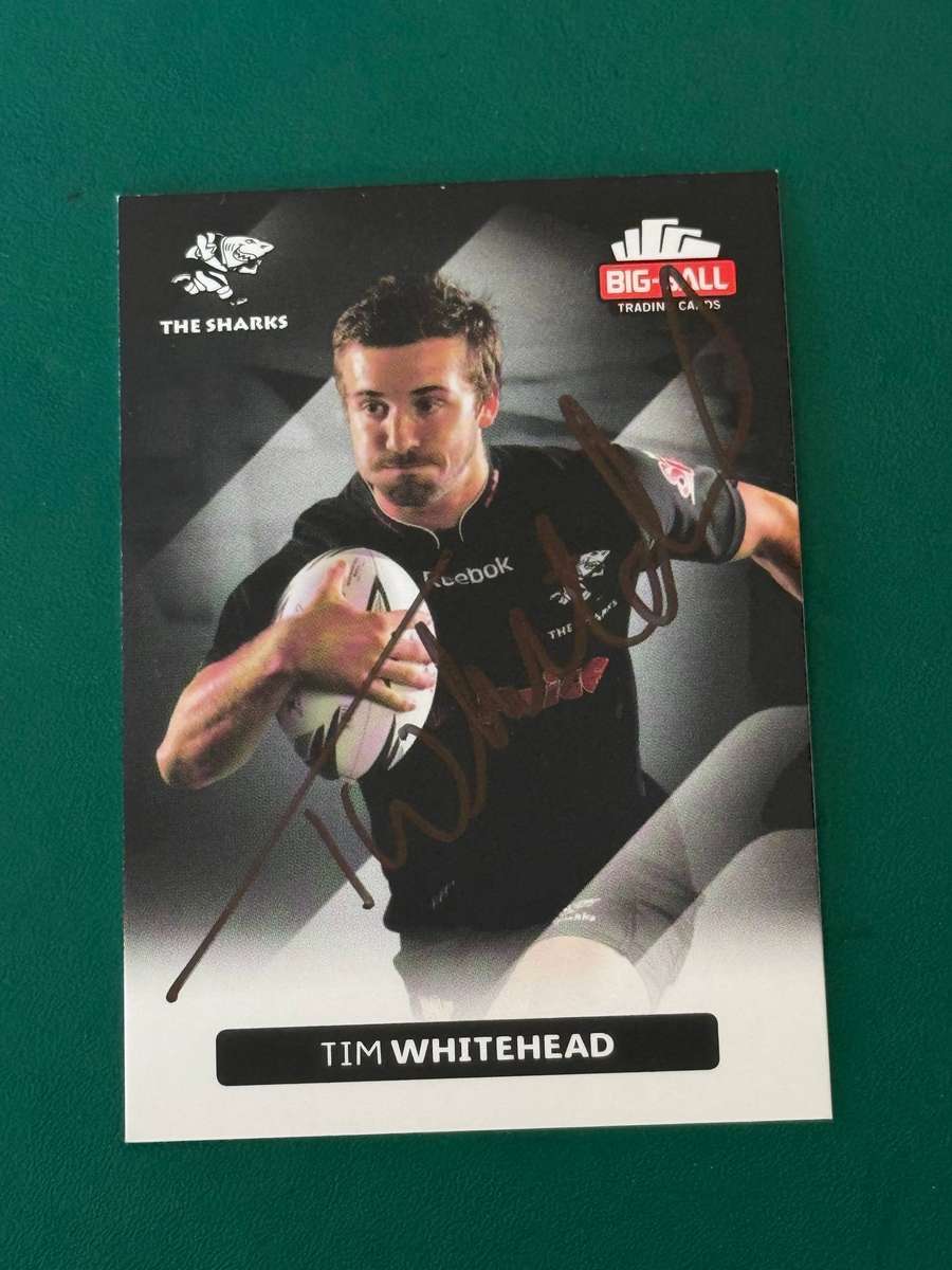 Rugby Card - *SIGNED* Tim Whitehead 2012 Big Ball Rugby Card