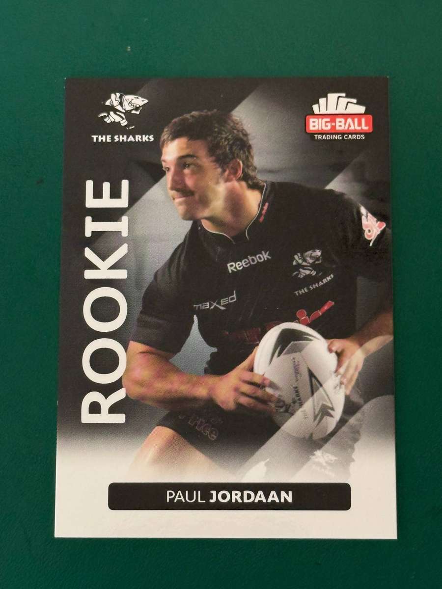 Rugby Card - *SIGNED* Paul Jordaan 2012 Big Ball Rugby Card