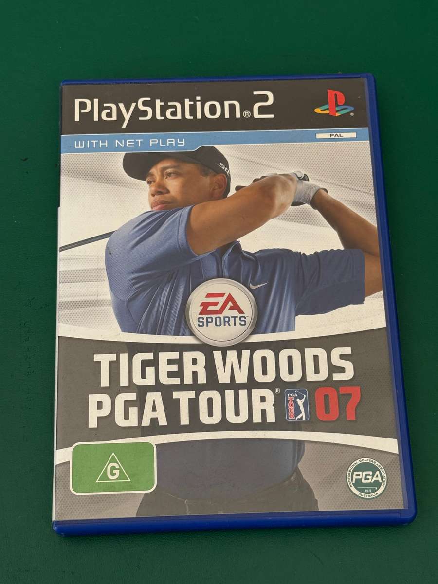 Retro Game - Playstation 2:  Tiger Woods PGA Tour 07