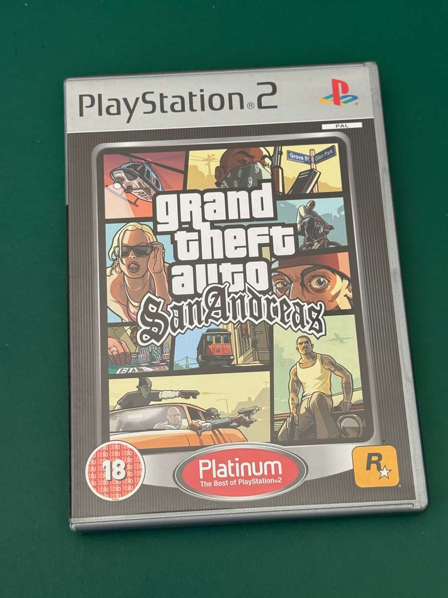 Retro Game - Playstation 2: Grand theft auto: San Andreas