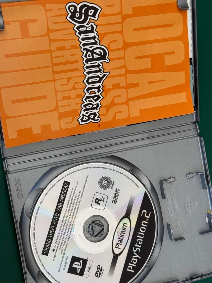 Retro Game - Playstation 2: Grand theft auto: San Andreas