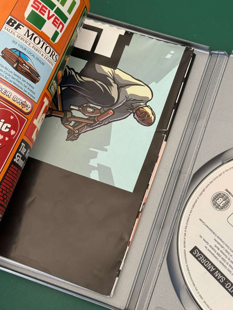 Retro Game - Playstation 2: Grand theft auto: San Andreas