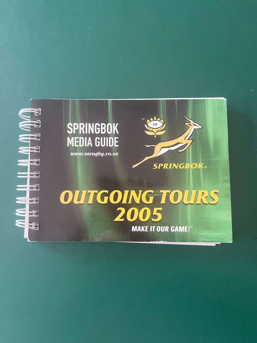 Rugby - Media Guide 2005 Outgoing Tour