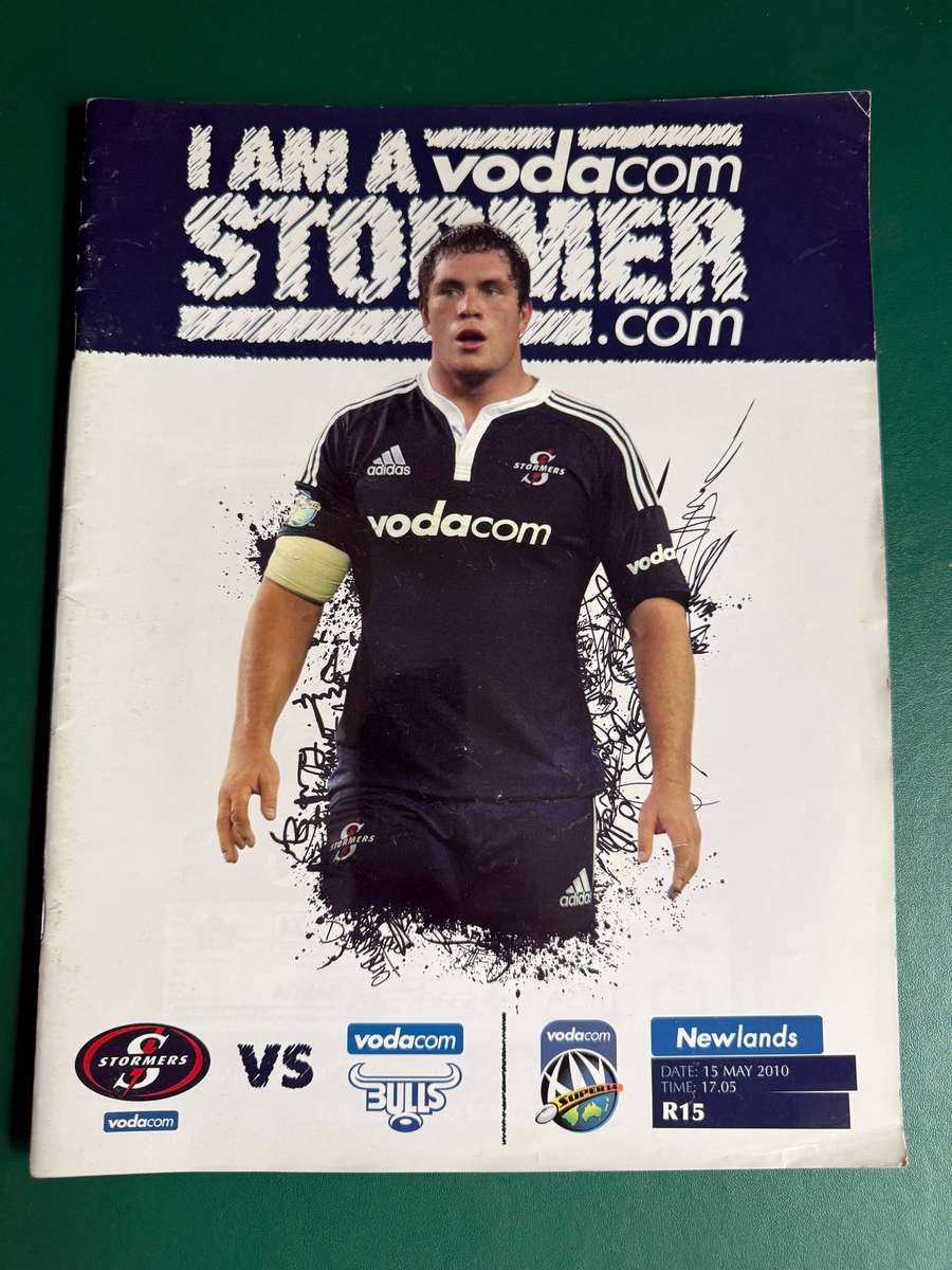 Rugby Programme - Stormers vs Blue Bulls 15/05/2010