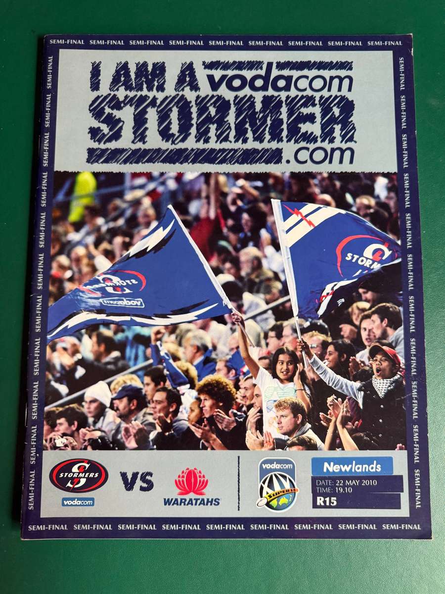 Rugby Programme - Stormers vs Waratahs 22/05/2010