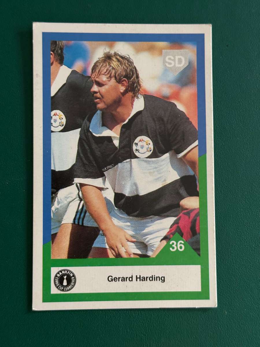 Rugby Card - Gerard Harding 1992 Sports Deck Rugby Card