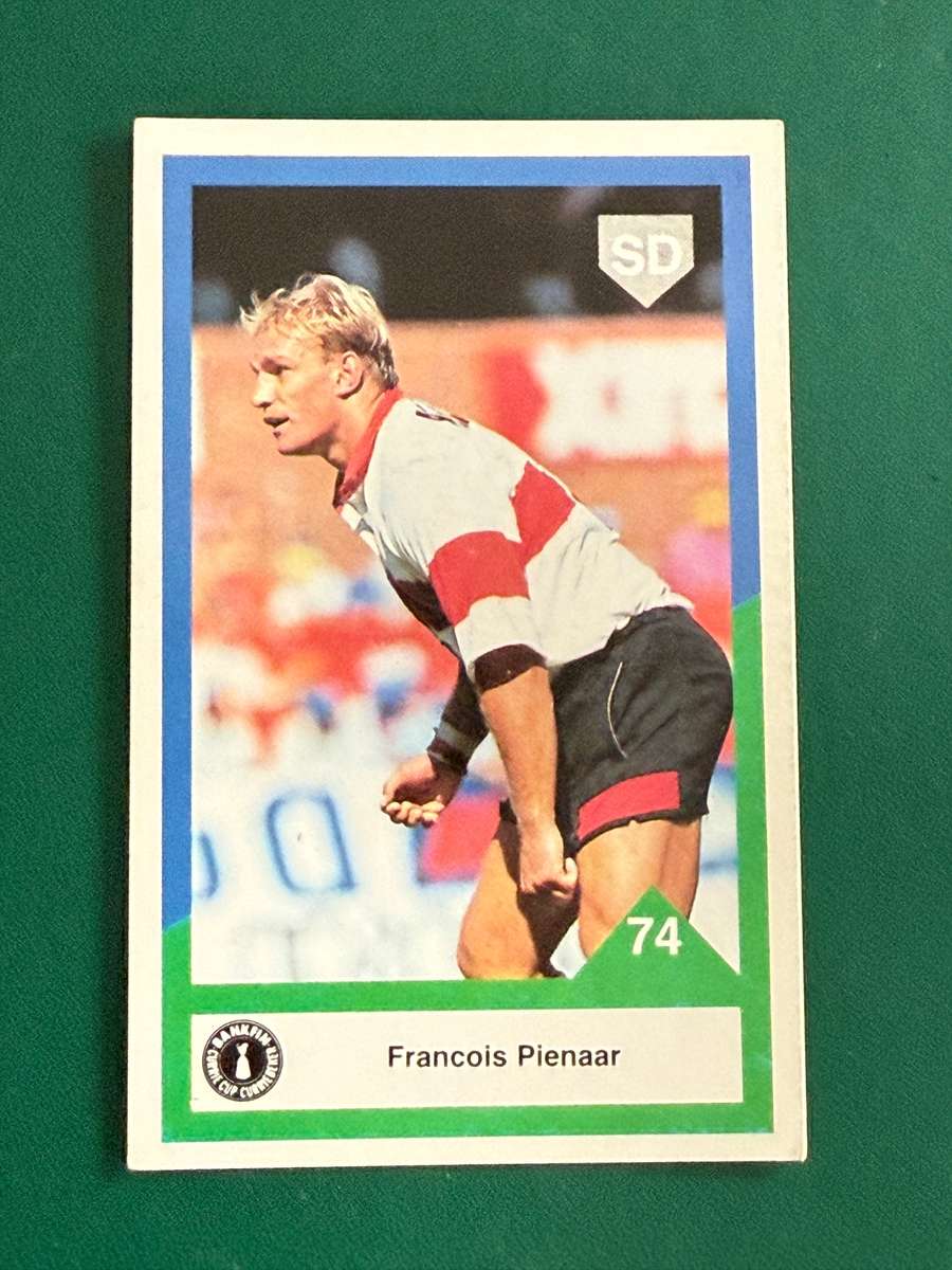 Rugby Card - Francois Pienaar 1992 Sports Deck Rugby Card