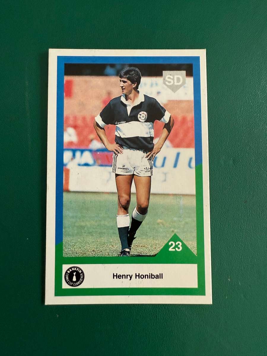 Rugby Card - Henry Honiball 1992 Sports Deck Rugby Card