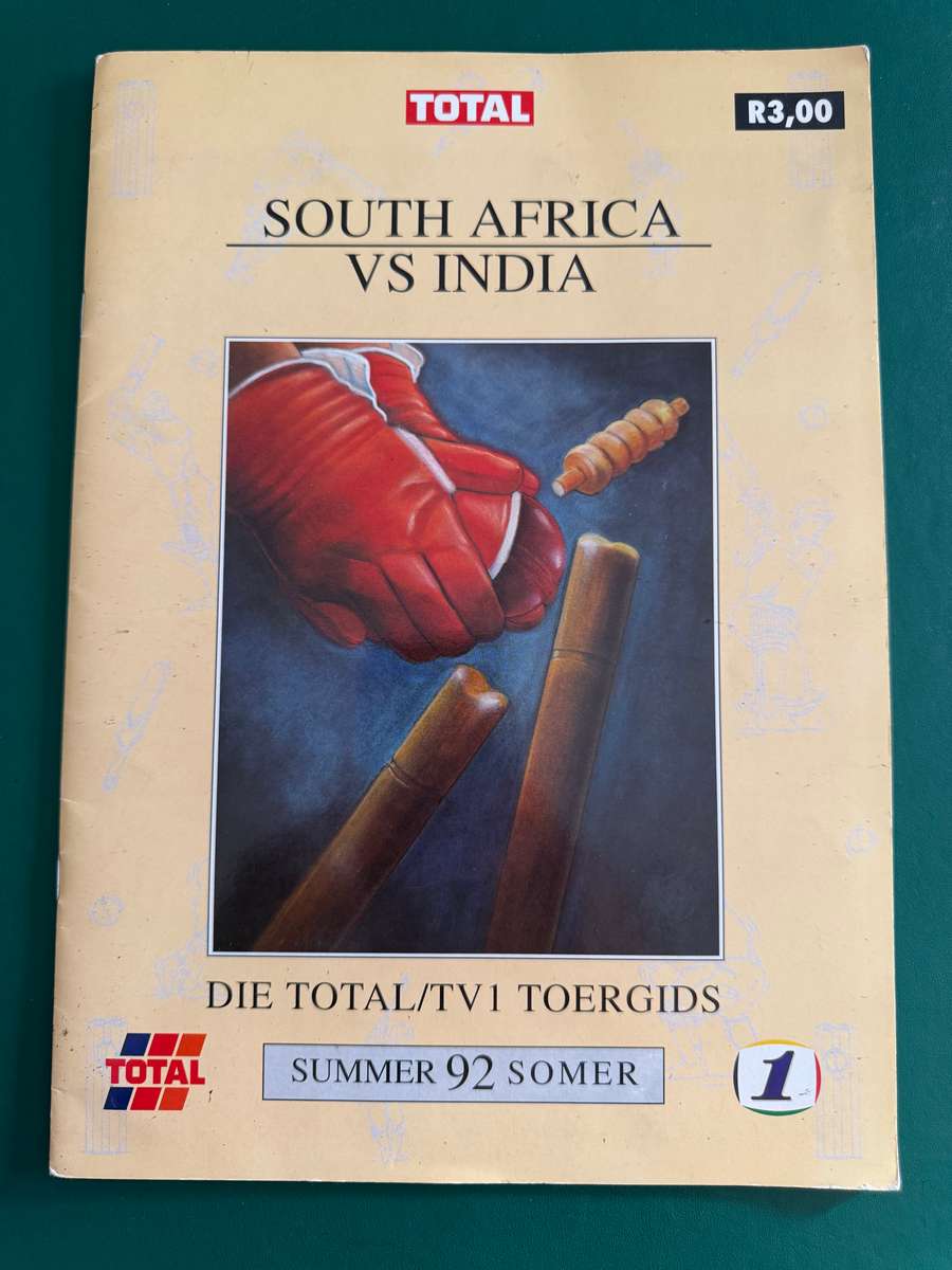 Cricket Album - 1992 Total Cricket Album and Tour Guide