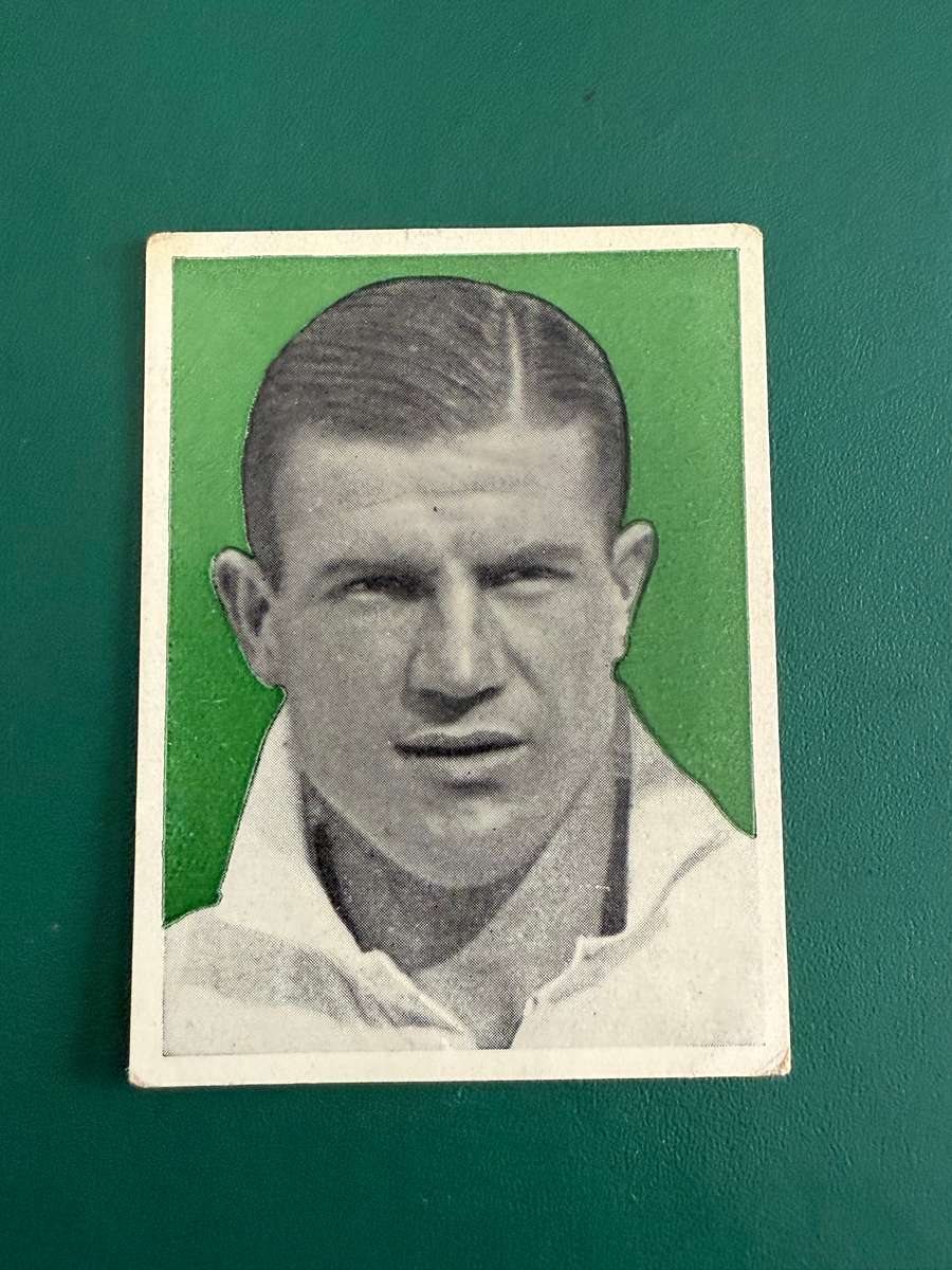 Rugby Card - J White United Tobacco 1938 Rugby Card