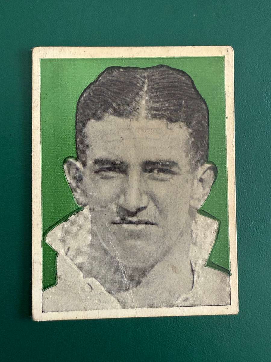 Rugby Card - PJ Lyster United Tobacco 1938 Rugby Card