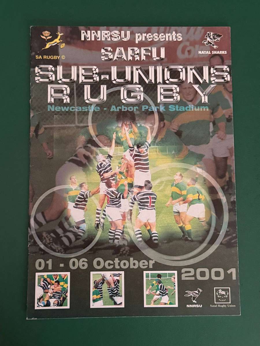 Rugby Programmes - 6 (Six) * Rugby Programme Package (2001-2003)