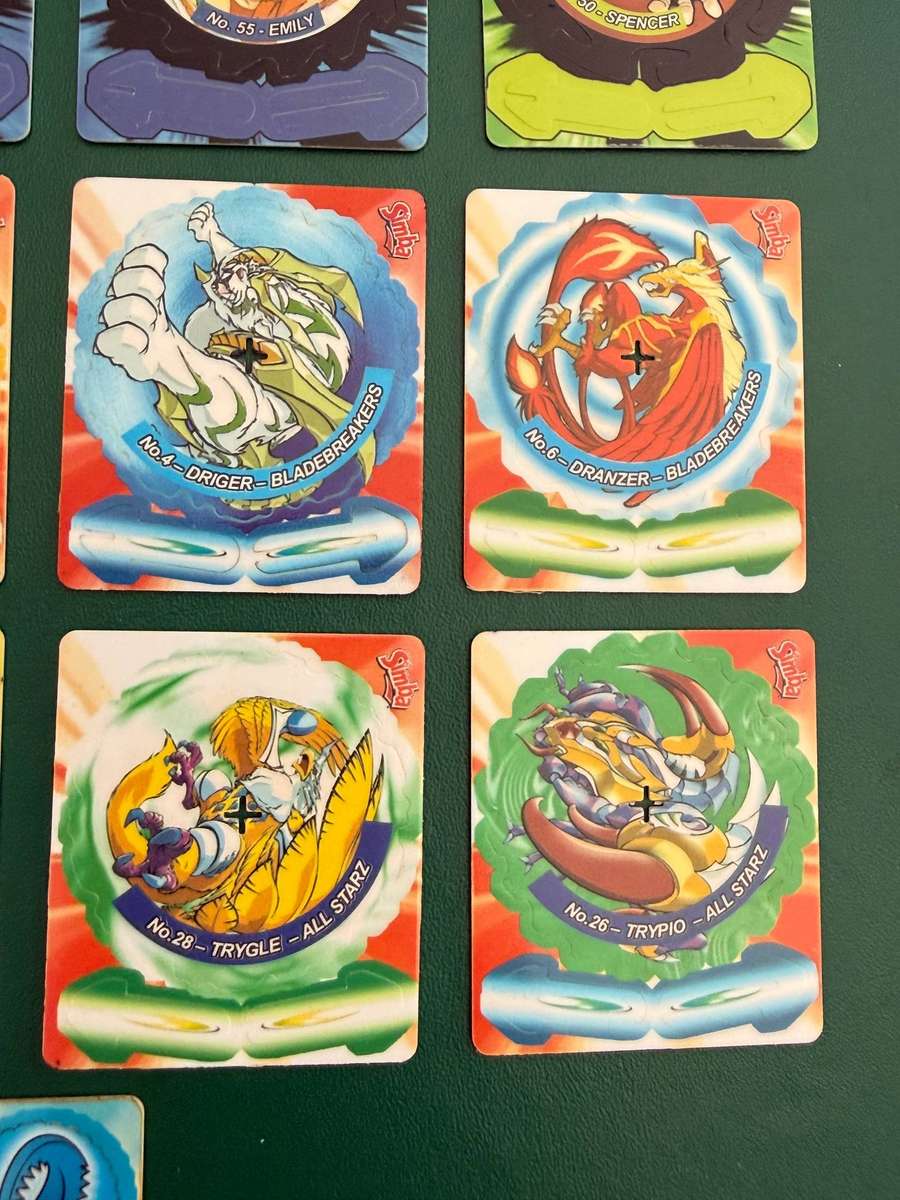 Simba Beyblade Spinners/Tazos