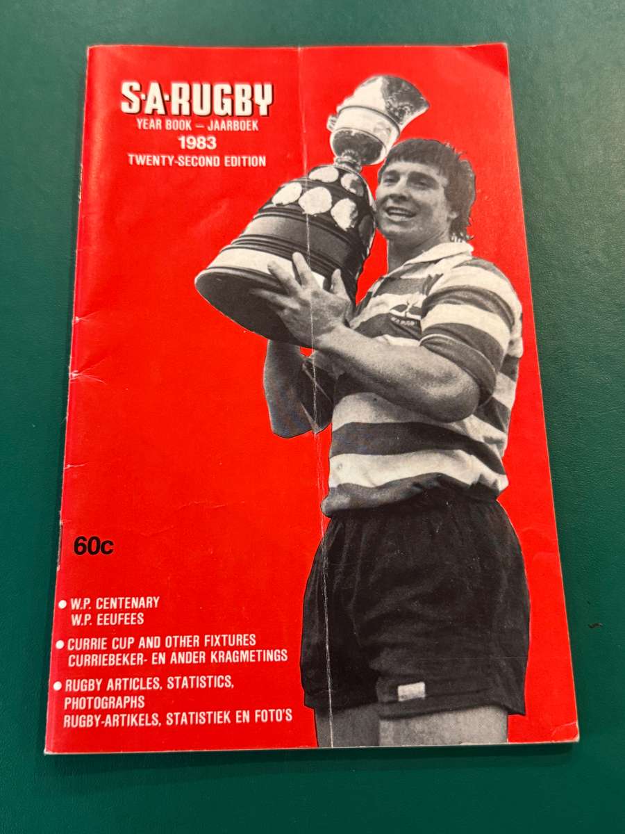 Rugby Book/Booklet- SA Rugby Annual 1983