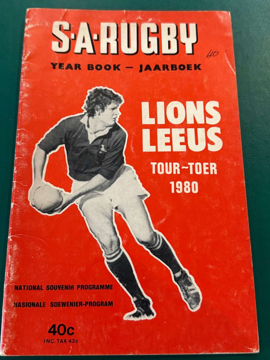 Rugby Book/Booklet- SA Rugby Annual 1980