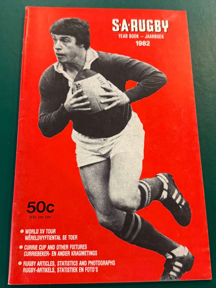 Rugby Book/Booklet- SA Rugby Annual 1982