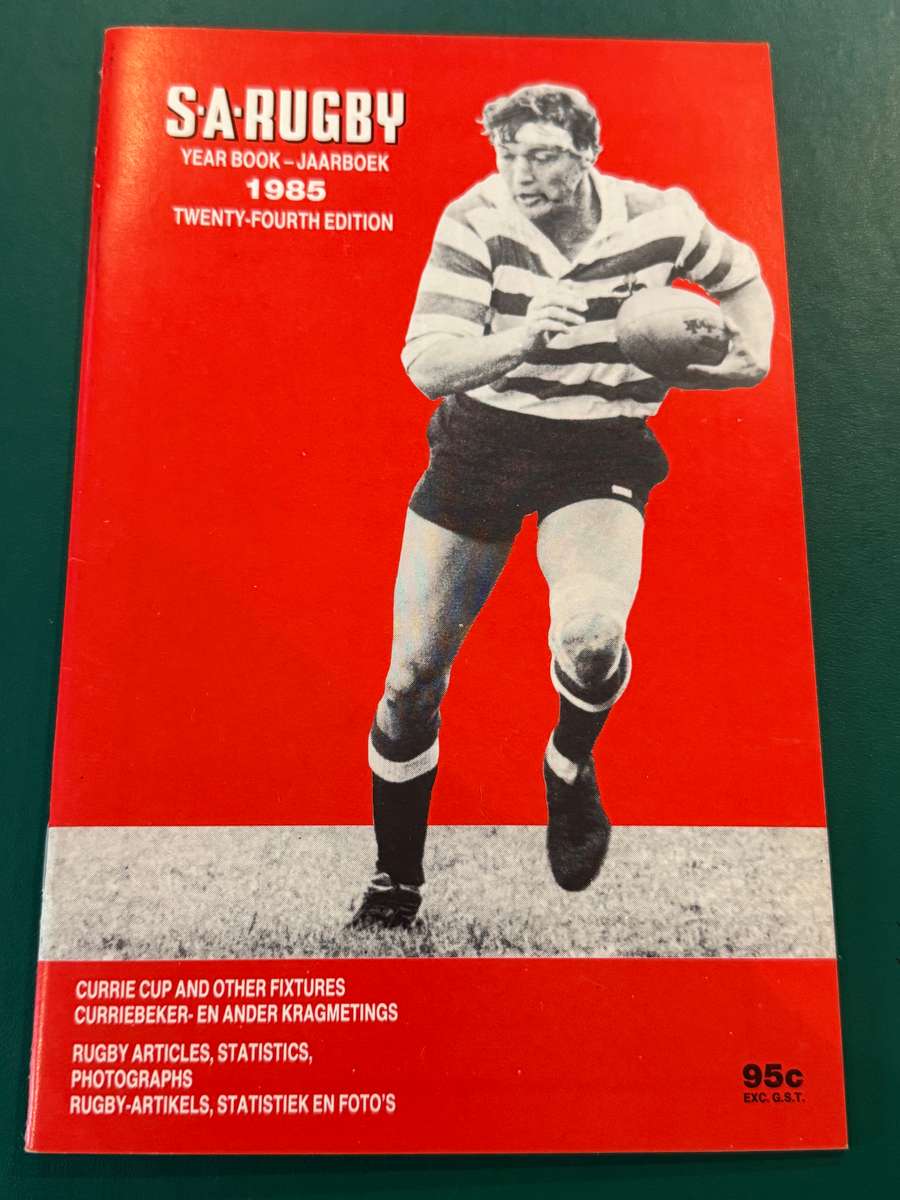 Rugby Book/Booklet- SA Rugby Annual 1985