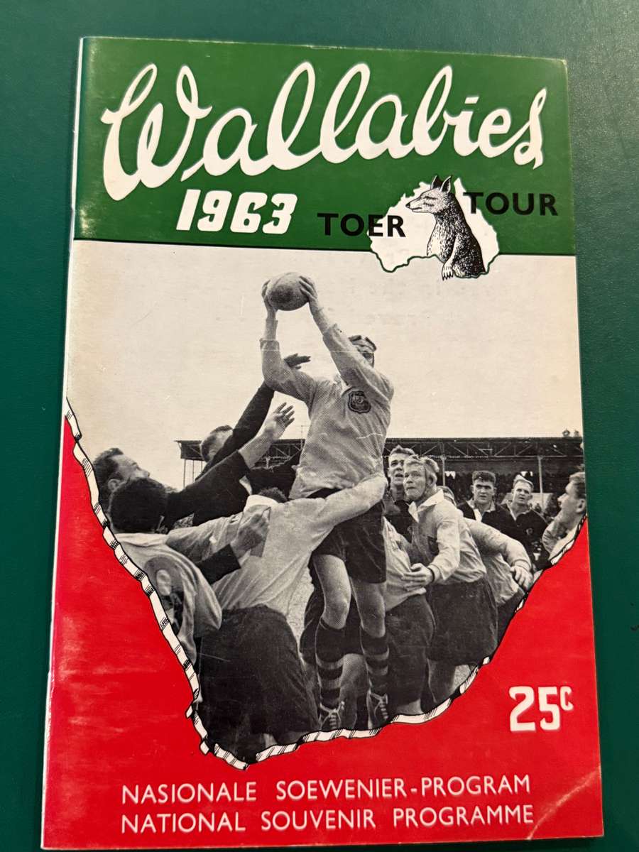 Rugby Book/Booklet- SA Rugby Annual 1963