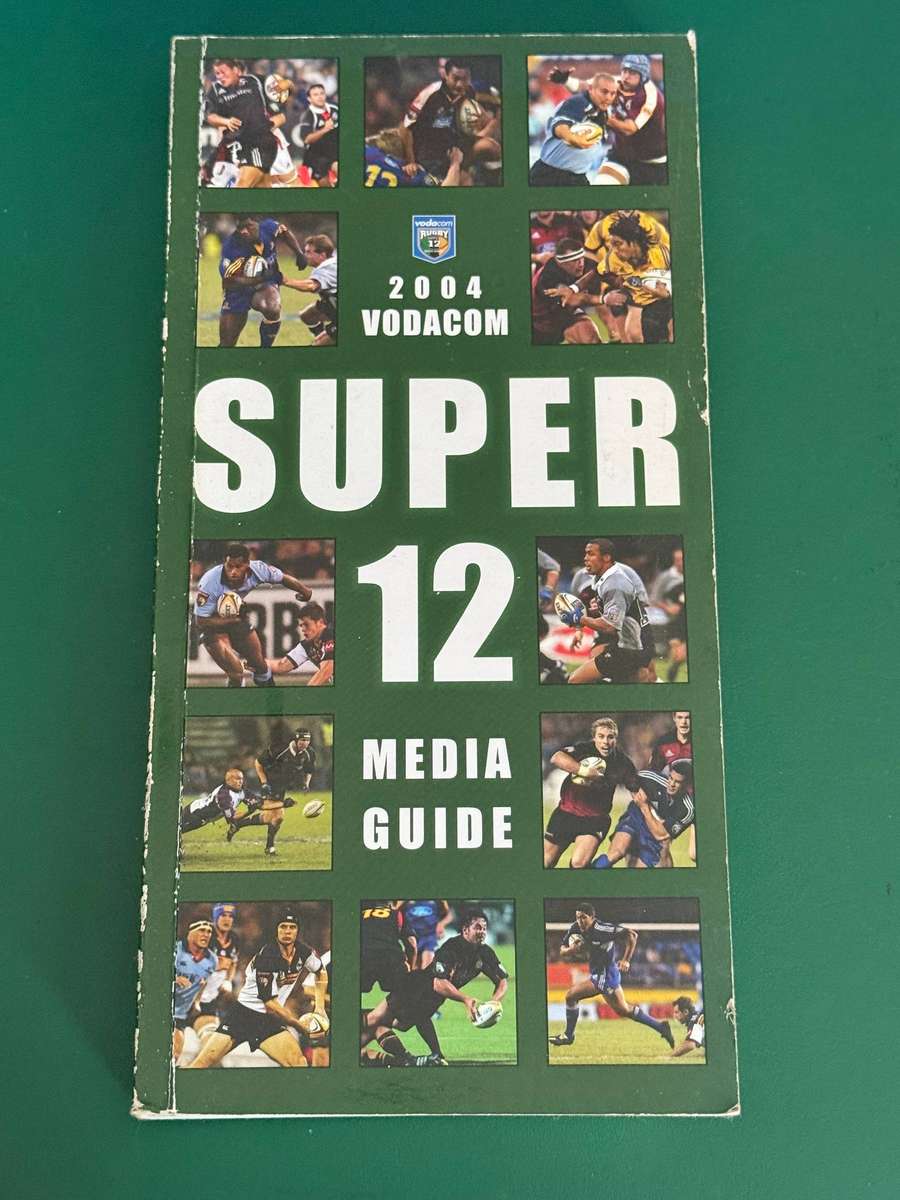 Media Guide - Super Rugby 2004 (214 pages)
