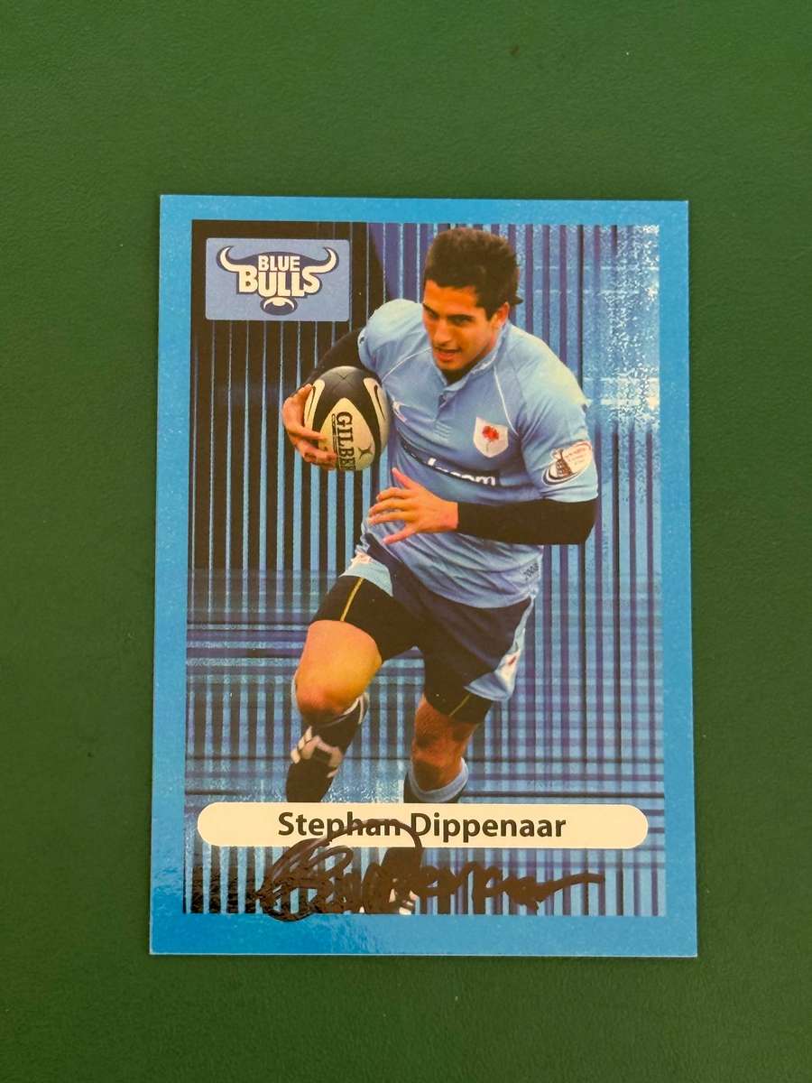 Rugby Card - *SIGNED* Stephan Dippenaar 2009 Big Ball Rugby Card Rugby Card