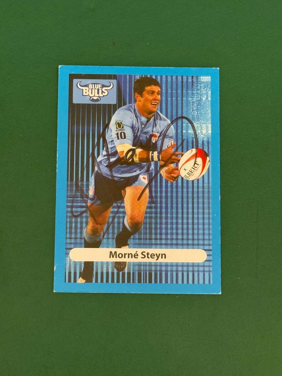 Rugby Card - *SIGNED* Morne Steyn 2009 Big Ball Rugby Card Rugby Card
