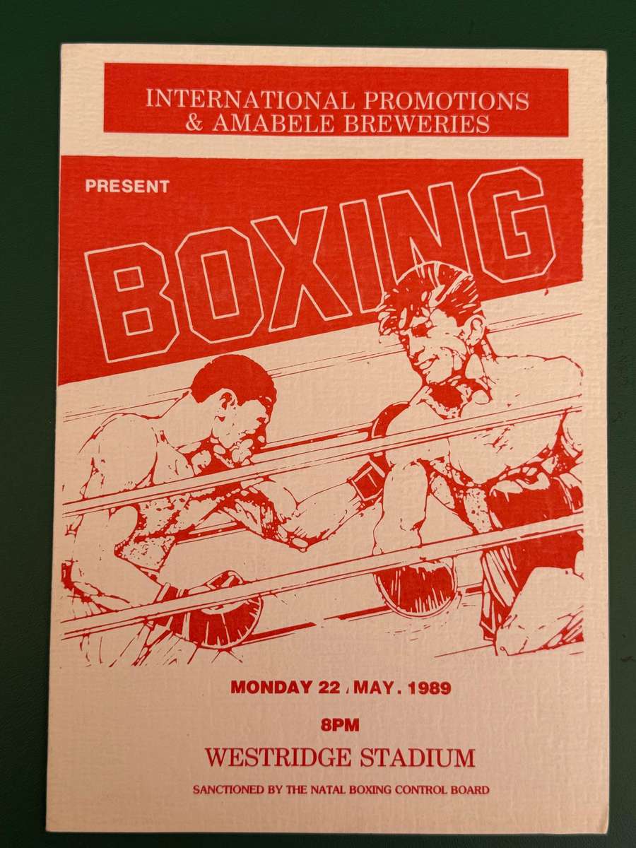 Boxing Programme - Gabisela Khulu vs Sibusiso Khanyile 22/05/1989