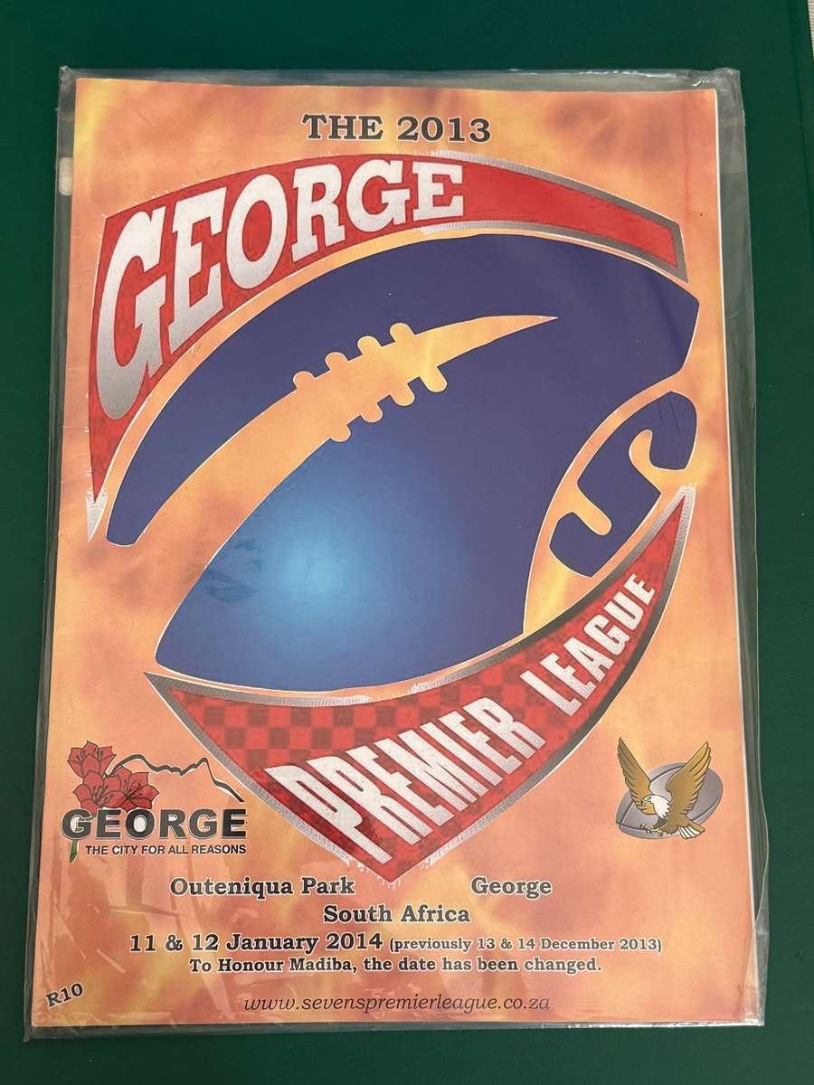 Rugby Programme - George Premier League Sevens 2013