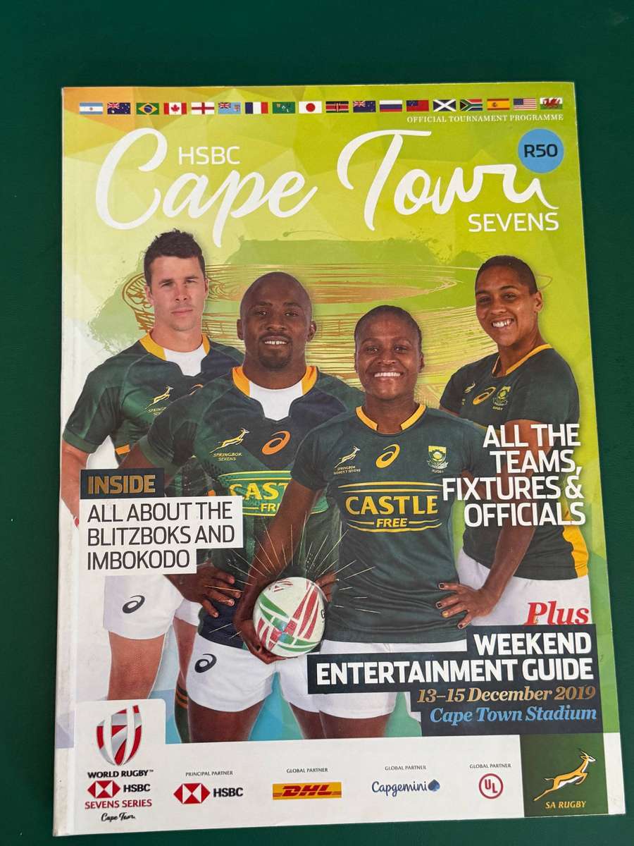 Rugby Programme - HSBRC Sevens Series Cape Town 2019 (Cape Town Stadium)