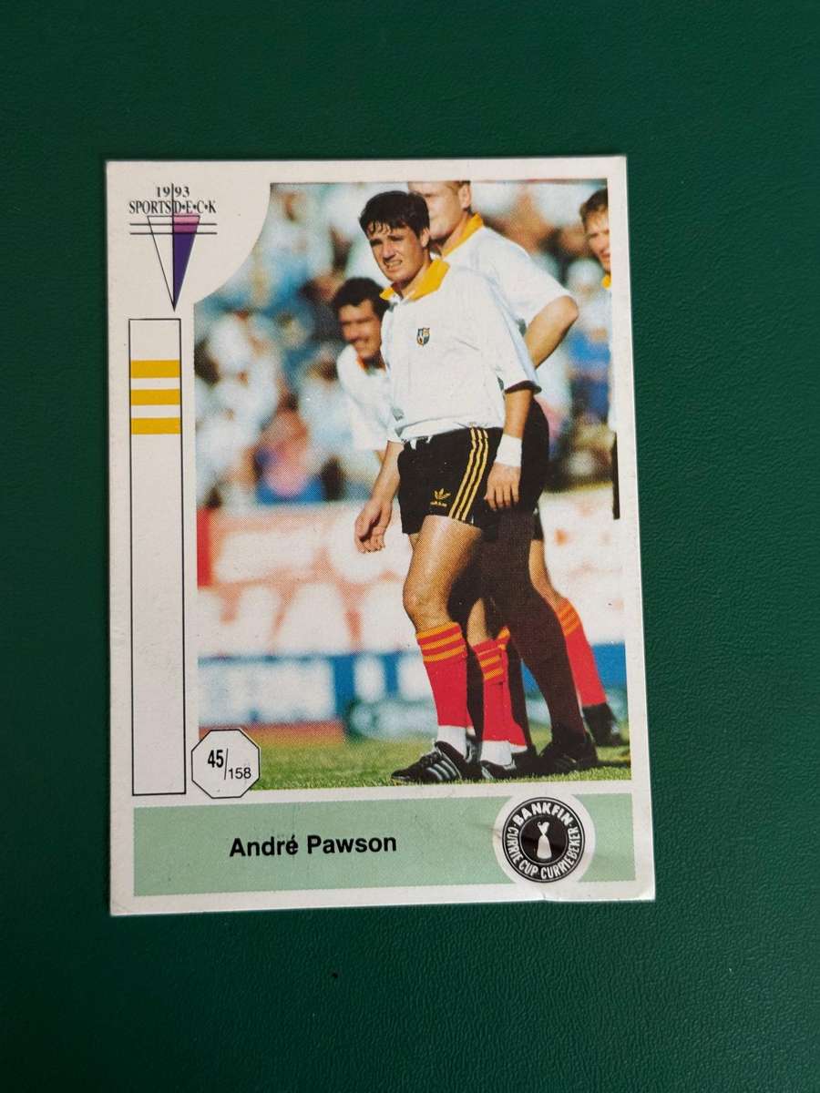 Rugby Card - Andre Pawson 1993 Sports Deck Rugby Card