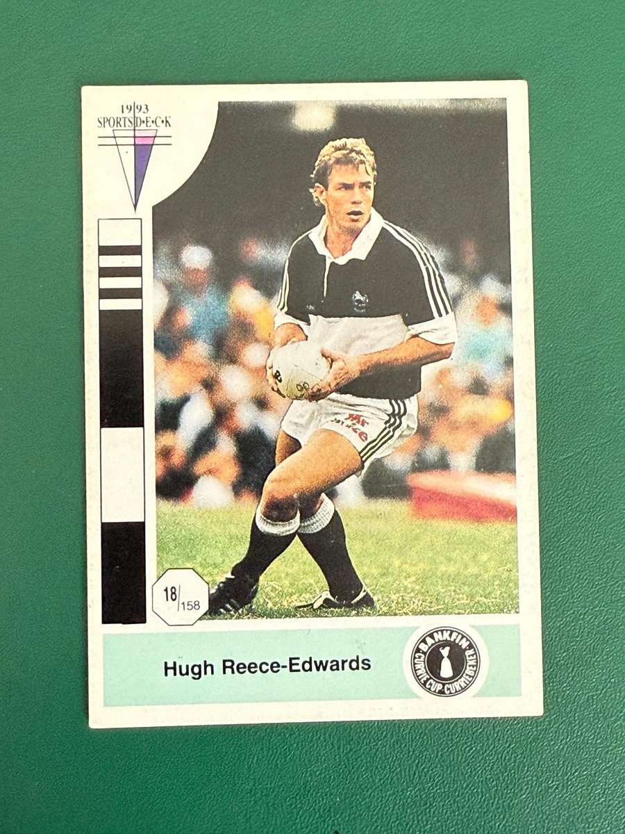 Rugby Card - Hugh Reece-Edwards 1993 Sports Deck Rugby Card