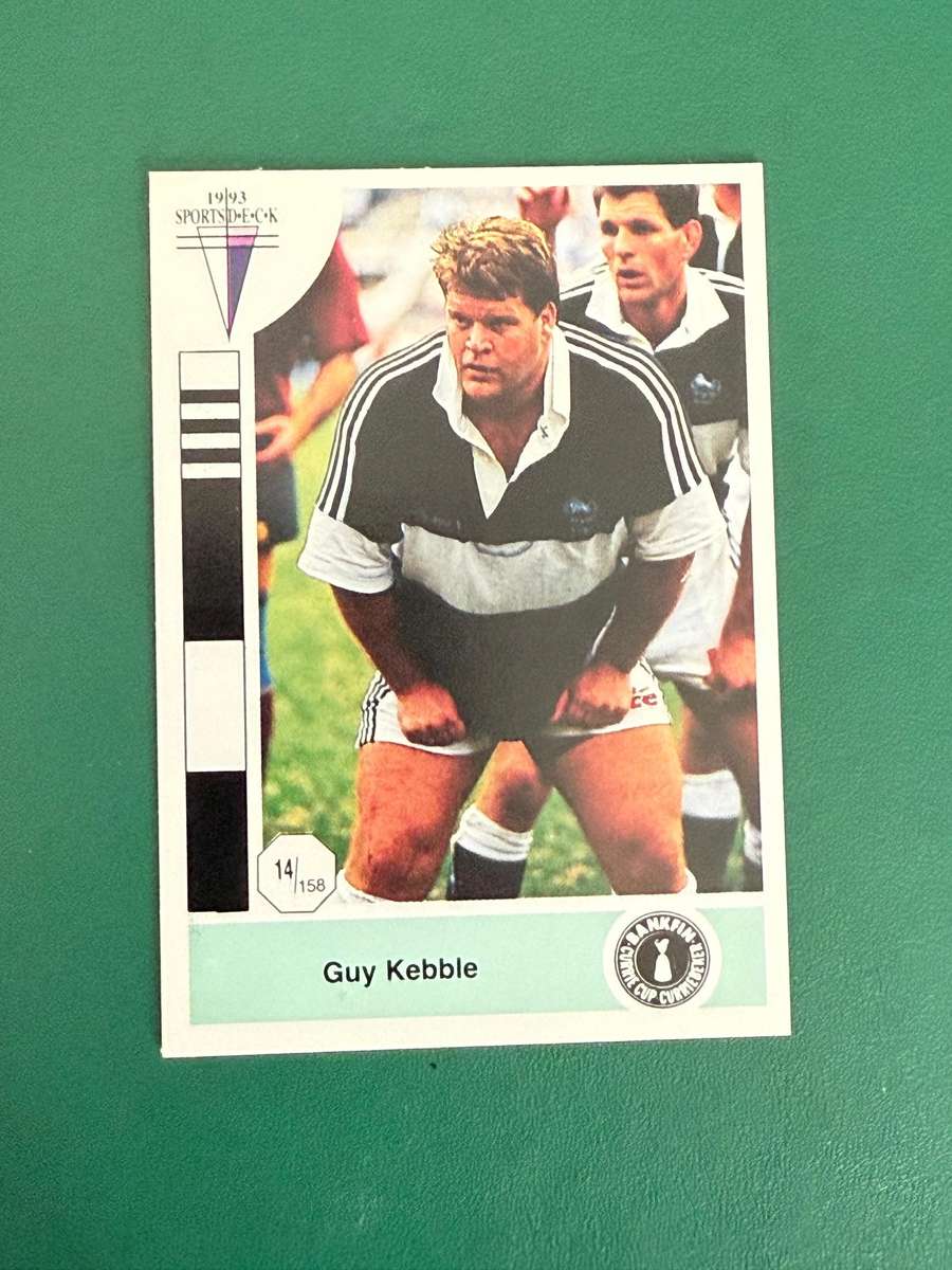 Rugby Card - Guy Kebble 1993 Sports Deck Rugby Card