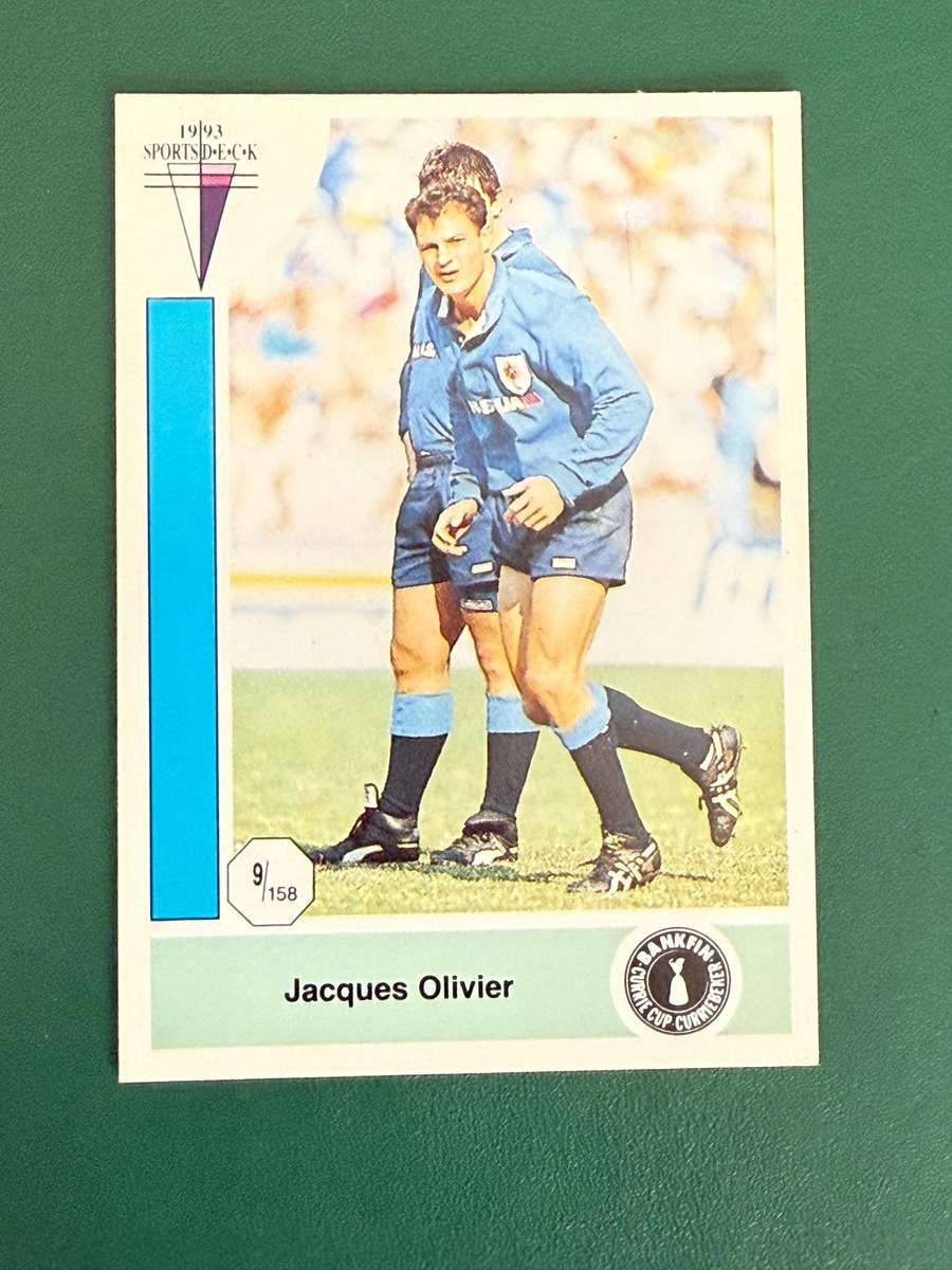Rugby Card - Jacques Olivier 1993 Sports Deck Rugby Card