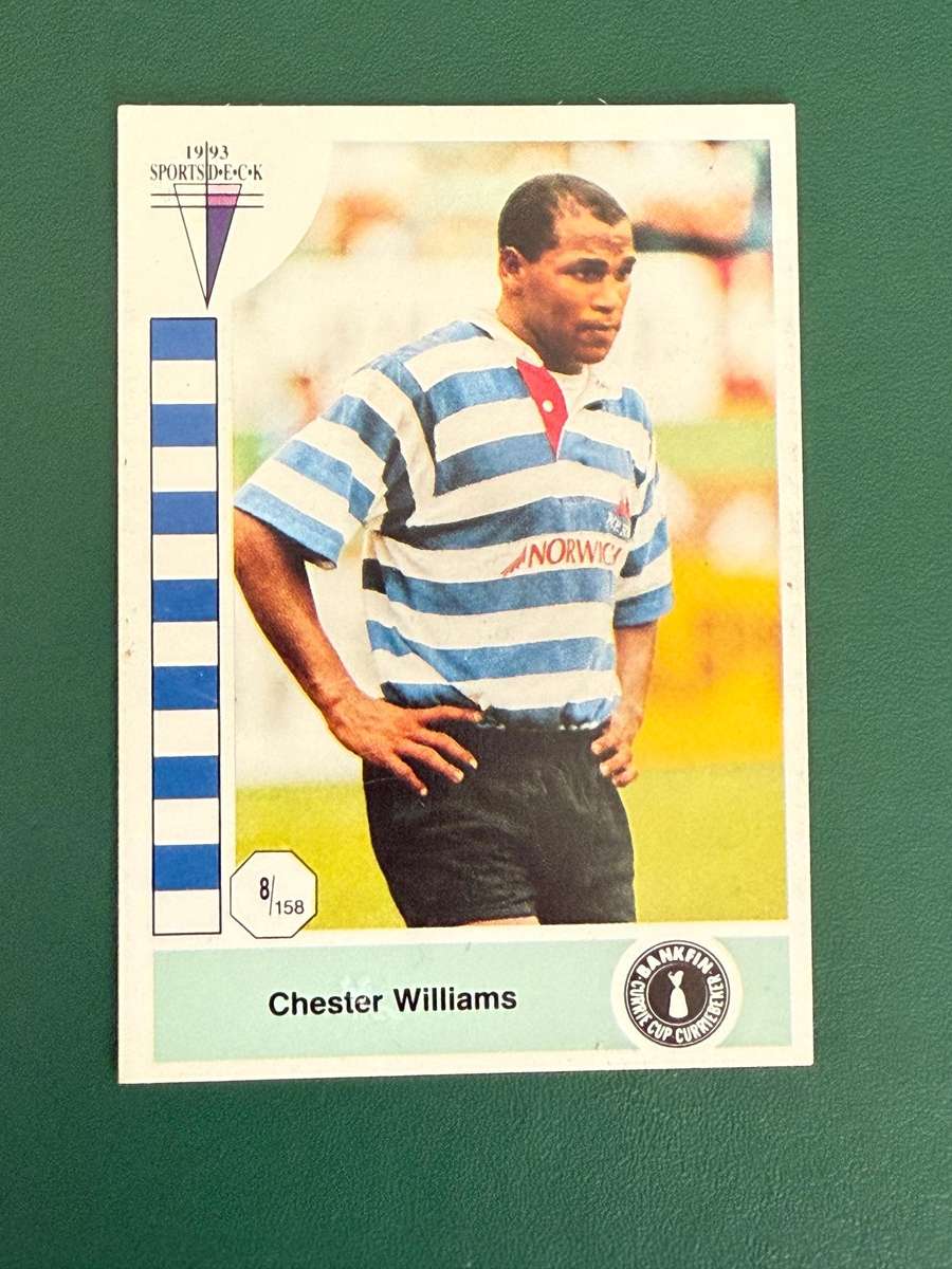 Rugby Card - Chester Williams 1993 Sports Deck Rugby Card