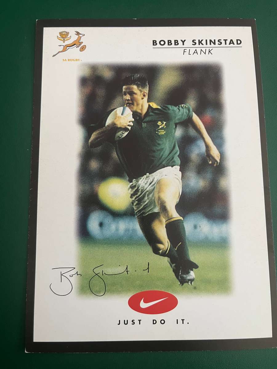 Rugby Card - Bobby Skinstadt 2000 Nike Rugby Card