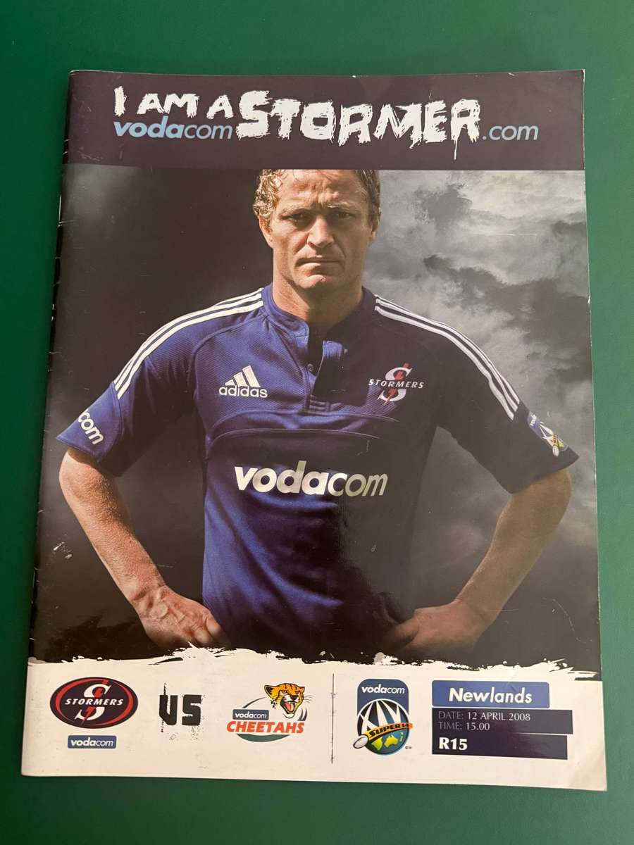 Rugby Programme - Stormers vs Cheetahs 12/04/2008